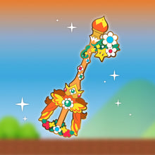 Load image into Gallery viewer, Princess Daisy Keyblade - Super Mario Keyblade Enamel Pin
