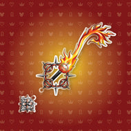 Flame Liberator (Lea's Keyblade) - Keyblade Acrylic Charms