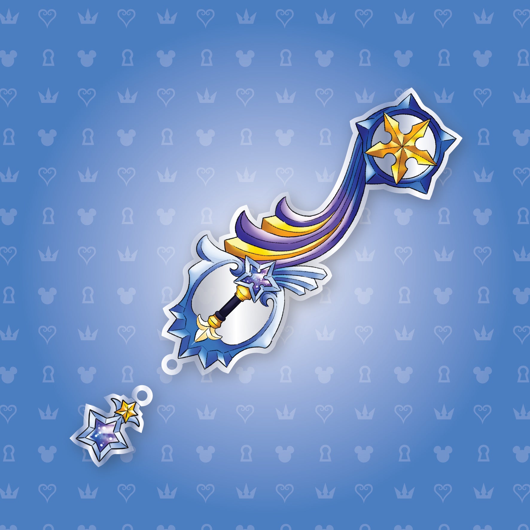 Mew Keyblade - Pokemon Shiny Charms – Shinnoyume