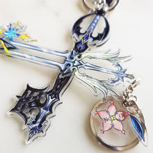 Load image into Gallery viewer, Rainfell - Keyblade Acrylic Charms