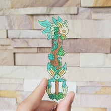 Load image into Gallery viewer, Leafeon Keyblade - Eeveelution Shiny Charms