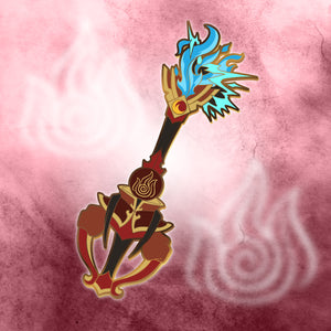 Azula Keyblade - Avatar the Last Airbender Keyblade Enamel Pin