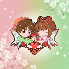Load image into Gallery viewer, Sakura x Syaoran Pin - Card Captor Sakura Love Collection