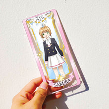 Load image into Gallery viewer, Sakura (School Uniform) - Clear Card Character