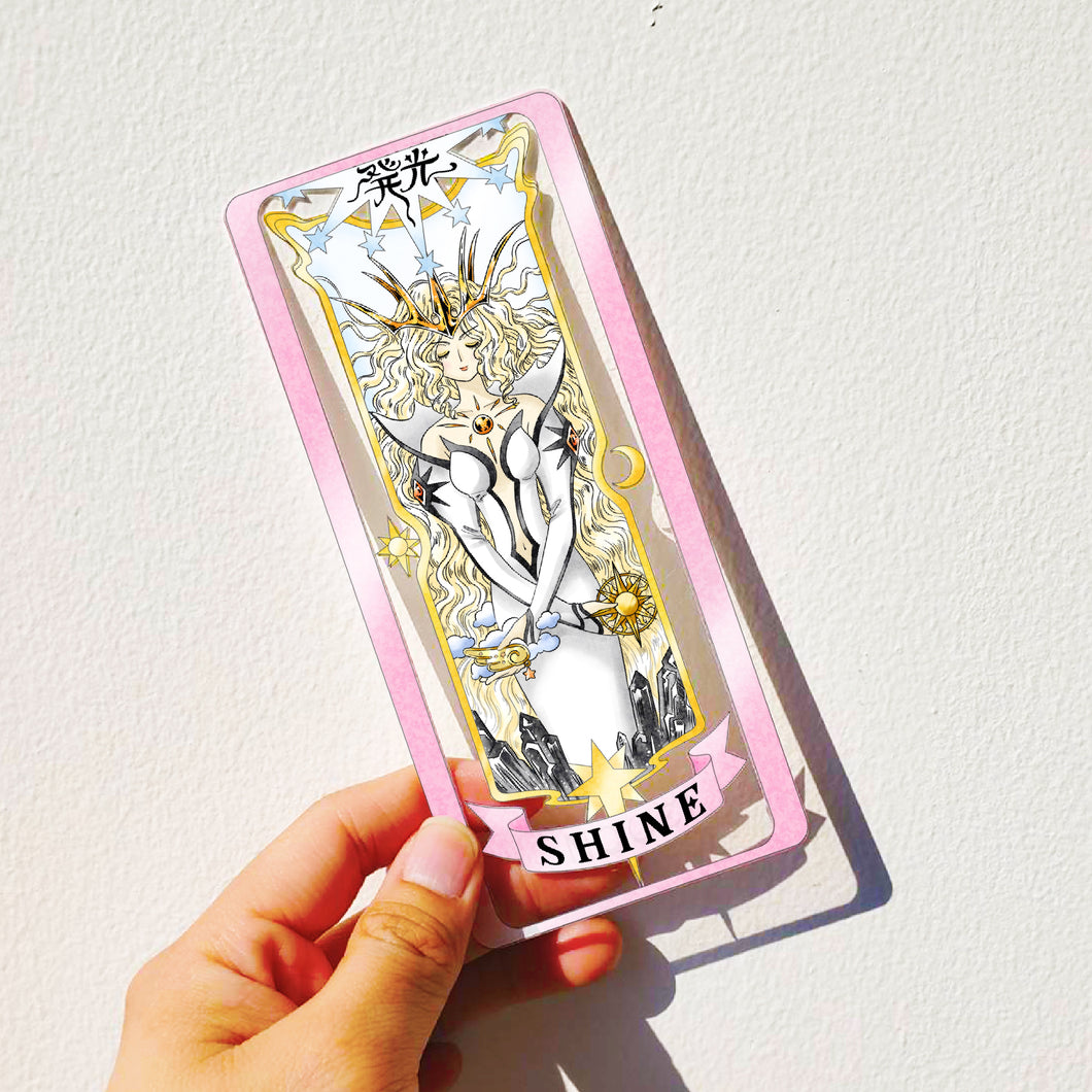 Shine - Fan Art Clear Card