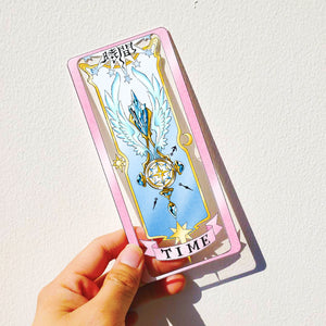 Time - Clear Card