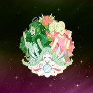 Floral Memories : Wood, Flower & Mirror - Clow Cards Group Collection - PIN CLUB EXCLUSIVE