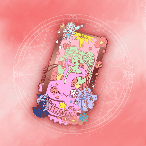 FLOWER - Clow Card Assemble Pin Collection - Card Captor Sakura Enamal Pin