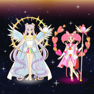 Sailor Cosmos - Cosmic Sailor Moon Full Body Enamel Pin