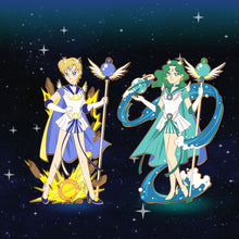 Load image into Gallery viewer, Cosmic Sailor Uranus - Cosmic Sailor Moon Full Body Enamel Pin