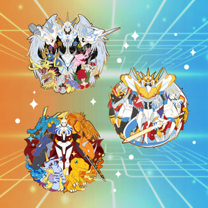 Omnimon (Merciful) - Digimon Digivolution Enamel Pin