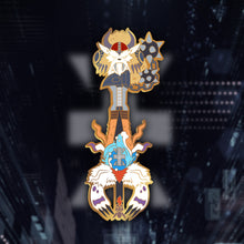 Load image into Gallery viewer, Gomamon Keyblade - Digimon Keyblade Enamel Pin