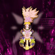 Gatomon Keyblade - Digimon Keyblade Enamel Pin