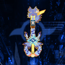 Load image into Gallery viewer, Gabumon Keyblade - Digimon Keyblade Enamel Pin