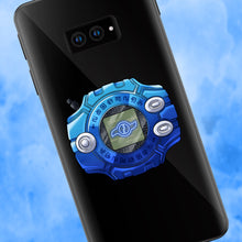Load image into Gallery viewer, Blue Digivice - Gabumon - Digimon Adventure Phone Grip