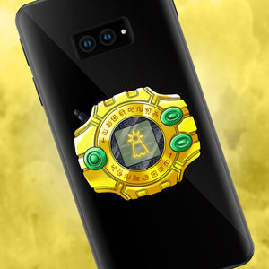 Yellow Digivice - Patamon - Digimon Adventure Phone Grip