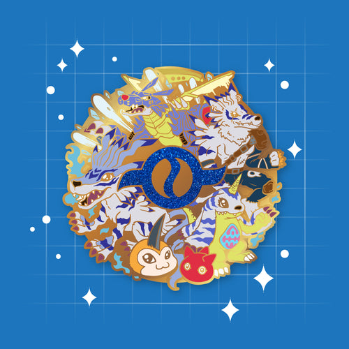 Gabumon - Digimon Digivolution Enamel Pin