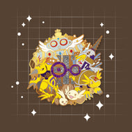 Armadillomon - Digimon Digivolution Enamel Pin