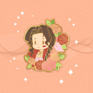 Aerith Gainsborough - Final Fantasy 7 Floral Pin
