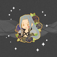 Sephiroth - Final Fantasy 7 Floral Pin