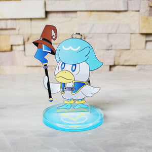 Quaxly x Donald Charms - Kingdom Hearts Pokemon Gen 9 Charms & Stands