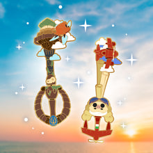Load image into Gallery viewer, Castle in the Sky - Ghibli Keyblade Enamel Pin Collection