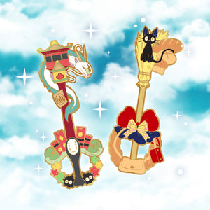 Kiki's Delivery Service - Ghibli Keyblade Enamel Pin Collection