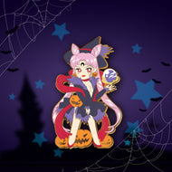 Halloween Black Lady - Halloween Queens Pin Set