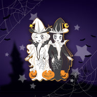 Halloween Light & Dark - Halloween Queens Pin Set
