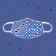 Aqua - Kingdom Hearts Fabric Face Mask