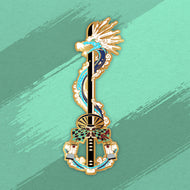 Tanjiro Keyblade - Demon Slayer Keyblade Enamal Pin