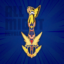Load image into Gallery viewer, Almight Keyblade - My Hero Academia Keyblade Enamel Pin