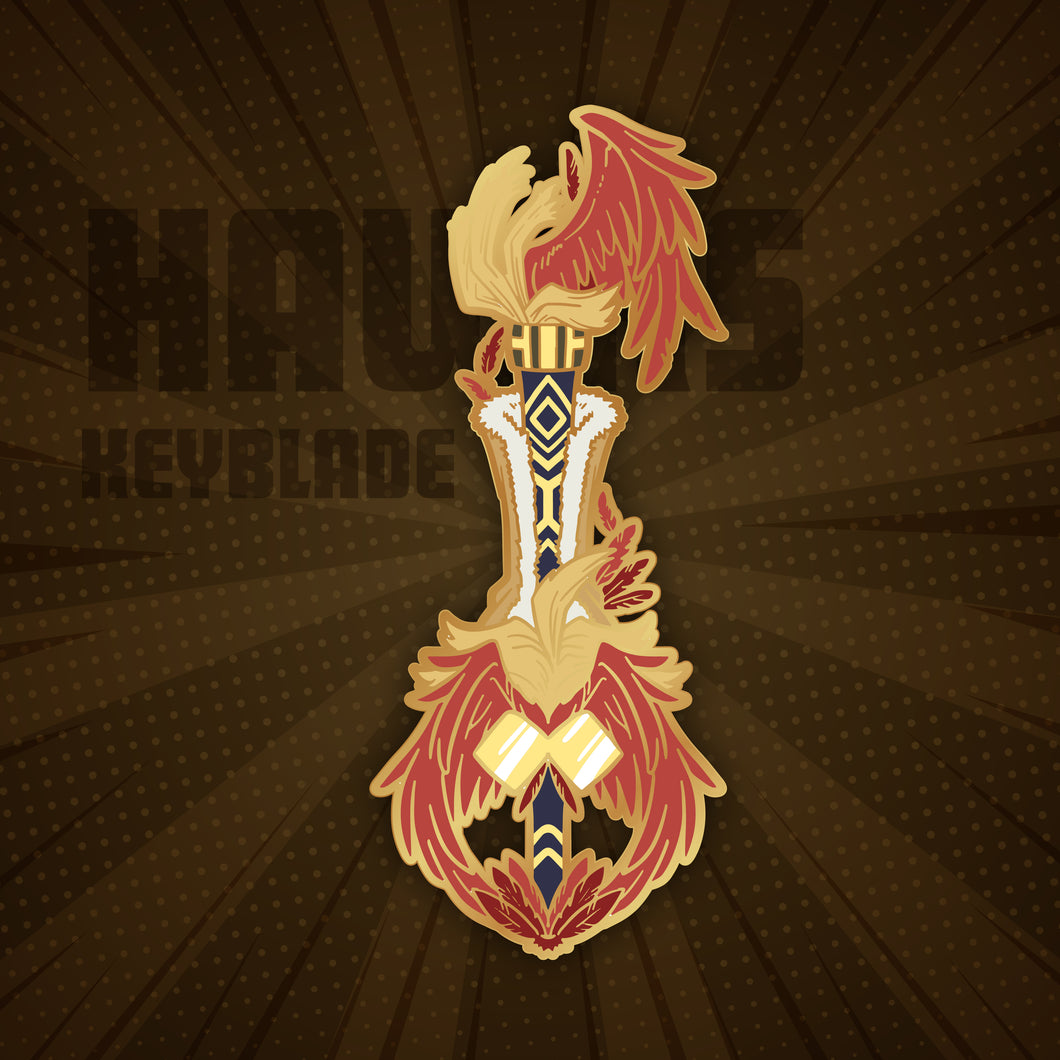 Hawks Keyblade - My Hero Academia Keyblade Enamel Pin