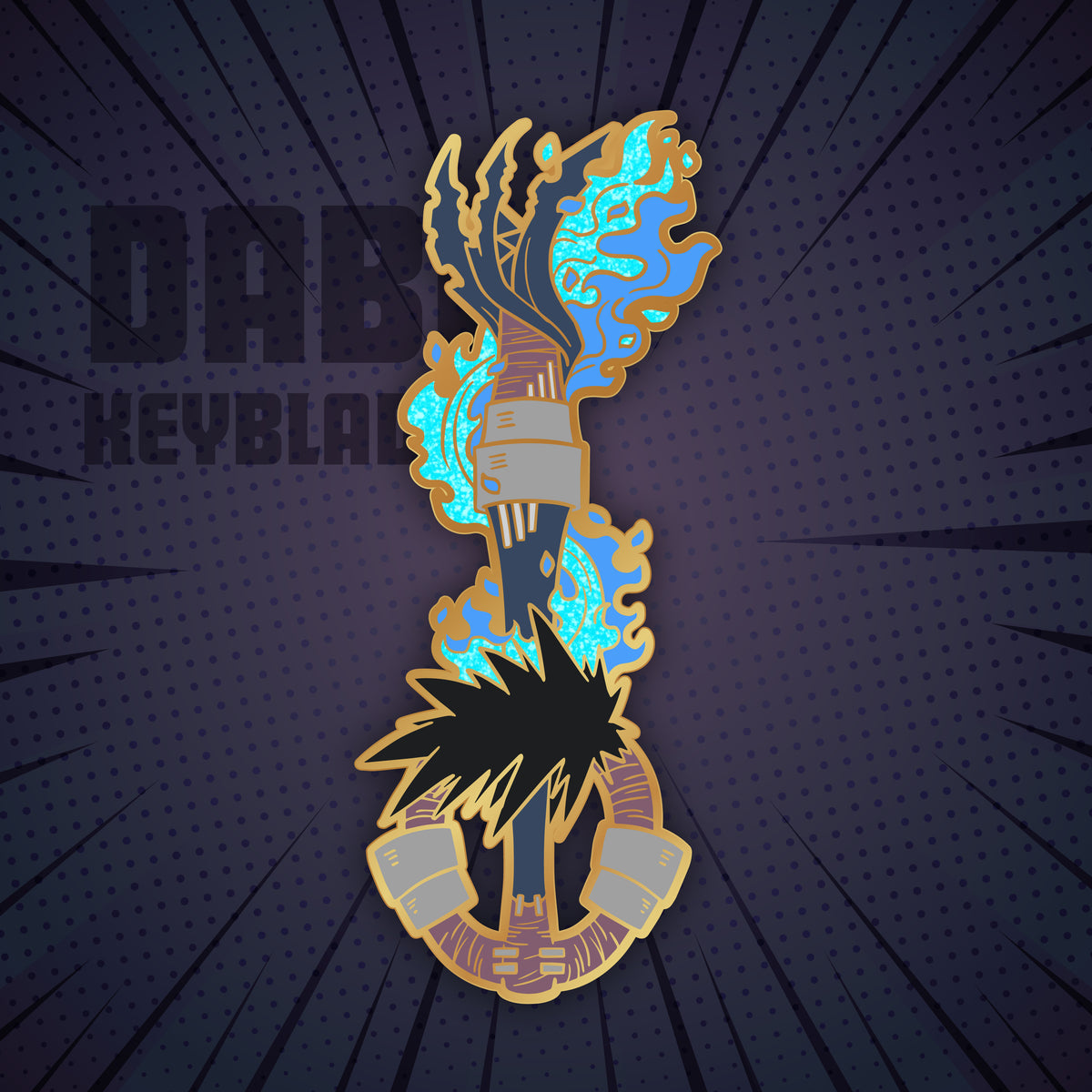 Dabi Keyblade - My Hero Academia Keyblade Enamel Pin – Shinnoyume