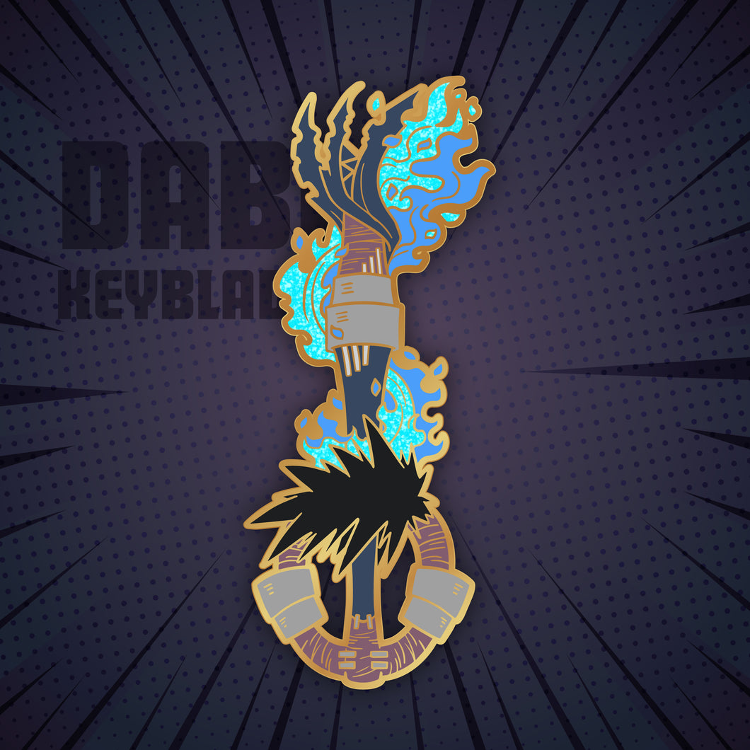 Dabi Keyblade - My Hero Academia Keyblade Enamel Pin