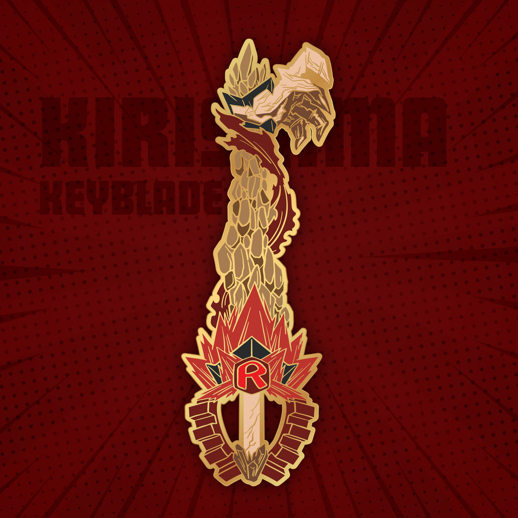 Kirishima Keyblade - My Hero Academia Keyblade Enamel Pin