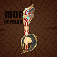 Load image into Gallery viewer, Momo Keyblade - My Hero Academia Keyblade Enamel Pin