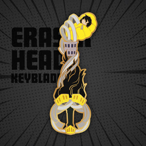 Aizawa Keyblade - My Hero Academia Keyblade Enamel Pin
