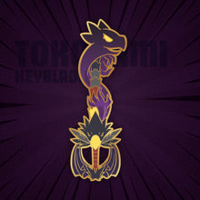 Load image into Gallery viewer, Tokoyami Keyblade - My Hero Academia Keyblade Enamel Pin