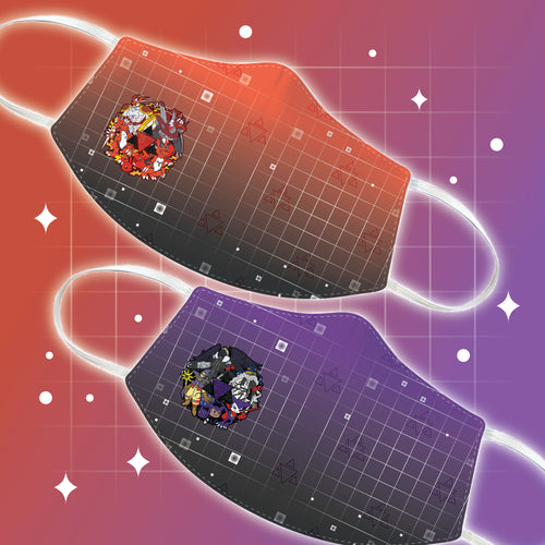 Guilmon - Digimon Fabric Face Mask