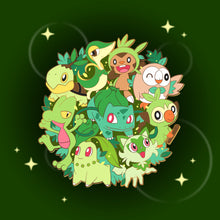 Load image into Gallery viewer, Grass Starters - Pokemon Evolution Enamel Pin