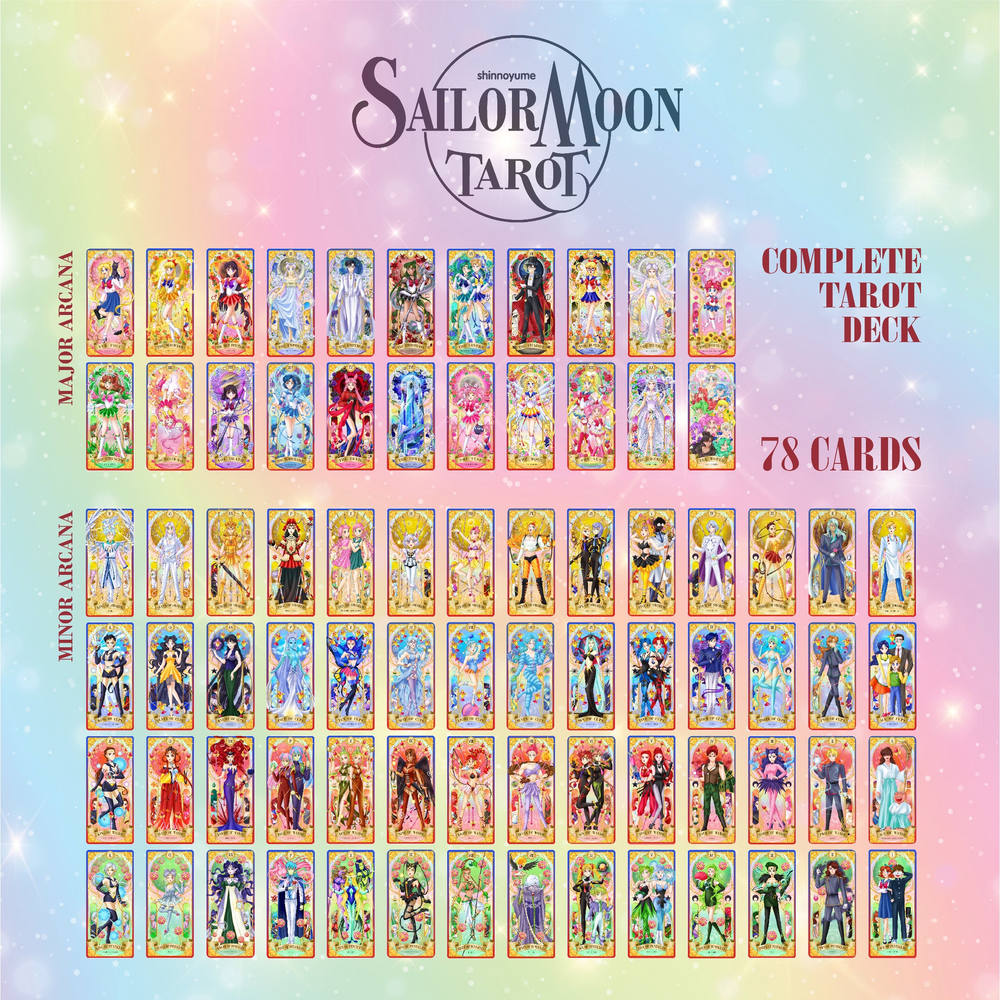 rare sailor moon cards Sailor Moon Tarot Deck