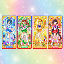 Load image into Gallery viewer, Sailor Moon Tarot Deck - 78 Major &amp; Minor Arcana Tarot Card Deck