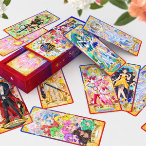 Sailor Moon Tarot Deck - 78 Major & Minor Arcana Tarot Card Deck
