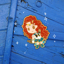Load image into Gallery viewer, Sailor Merida - Sailor Princesses Enamel Pin