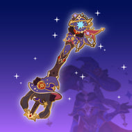 Mona Keyblade - Genshin Impact Keyblade Enamel Pin