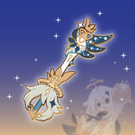 Paimon Keyblade - Genshin Impact Keyblade Enamel Pin