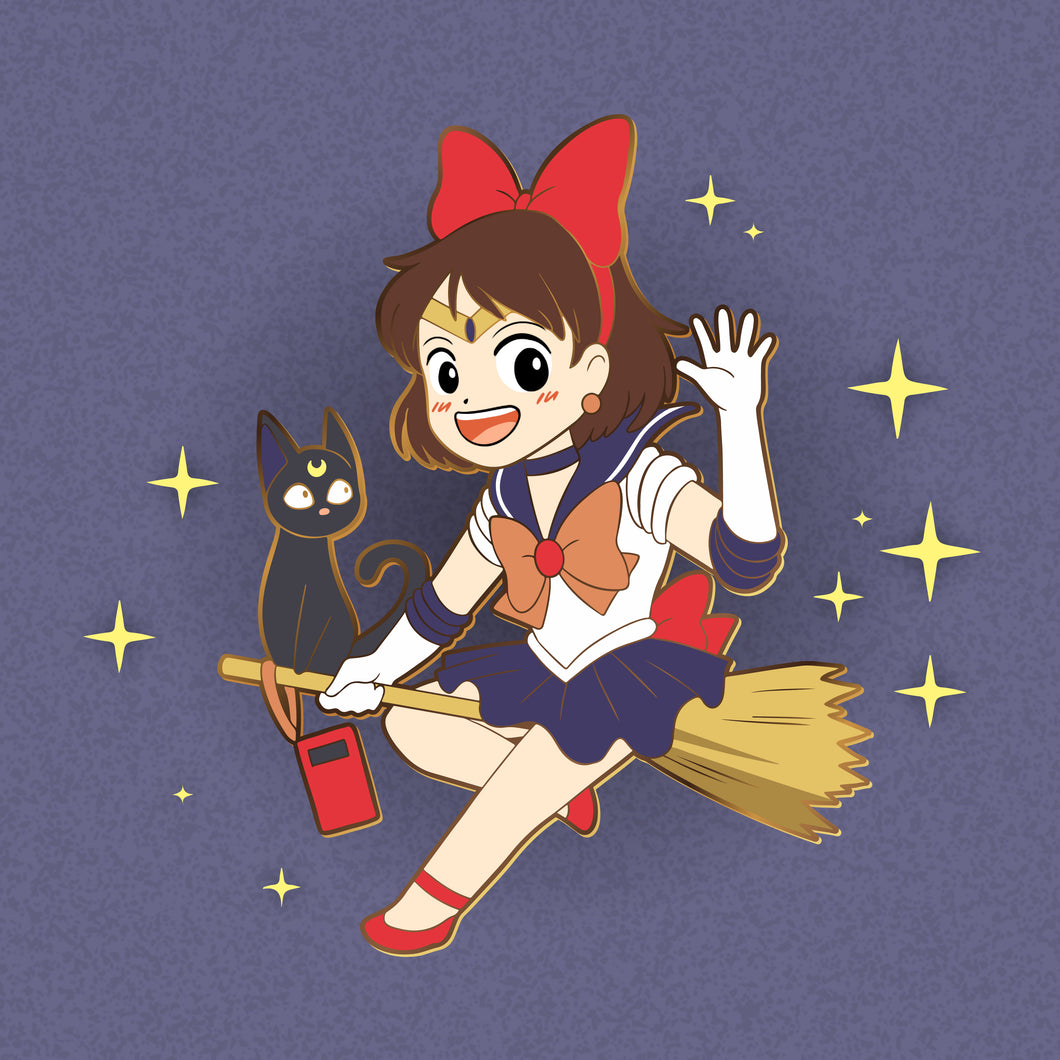 Sailor Kiki (Kiki's Delivery Service) - Sailor Ghibli Enamel Pin