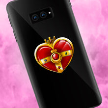 Load image into Gallery viewer, Cosmic Heart - Sailor Moon Brooch Phone Grip