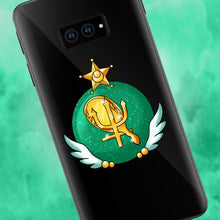 Load image into Gallery viewer, Neptune Crystal - Sailor Moon Brooch Phone Grip